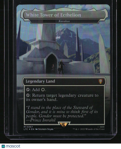 The Lord of the Rings: Tales of Middle-earth White Tower of Ecthelion Foil