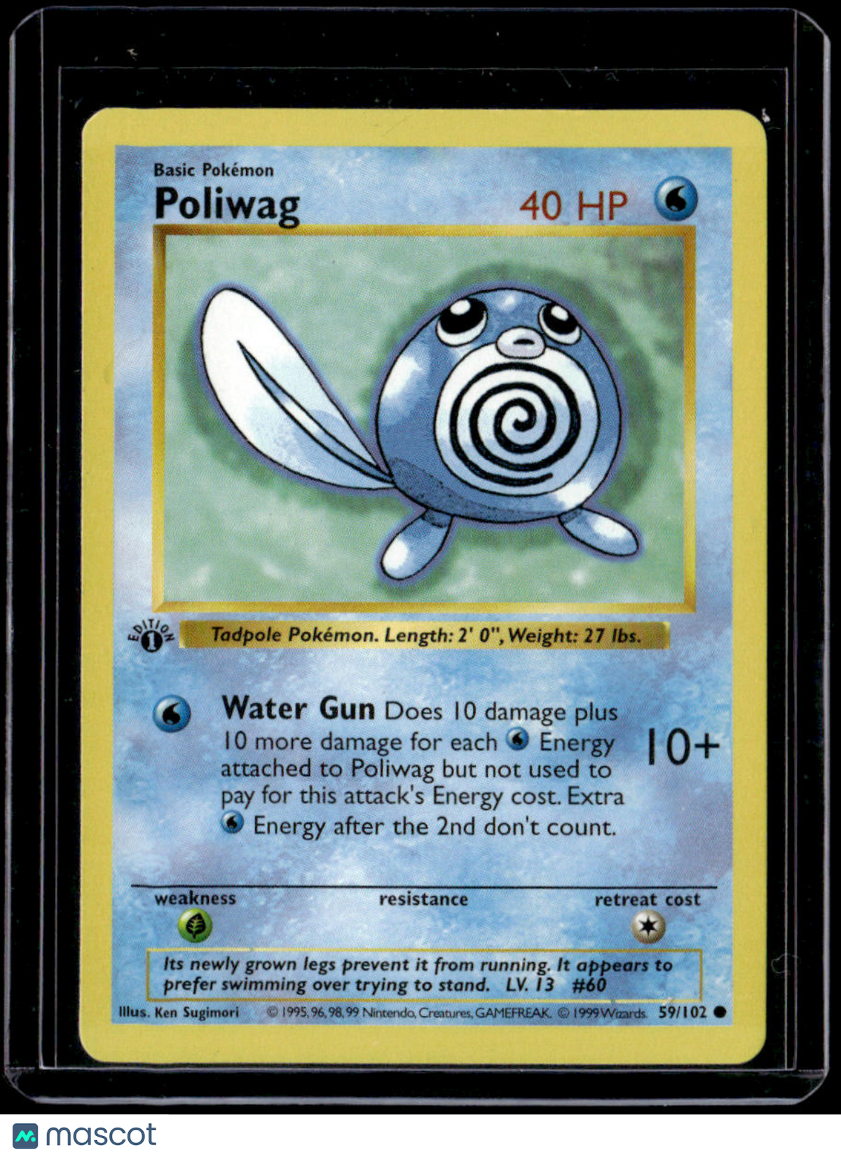 Base Set (Shadowless) Poliwag