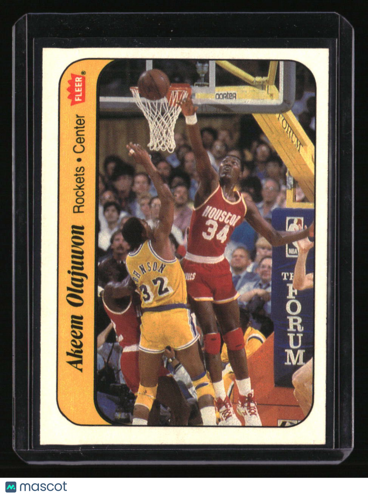1986-87 Fleer Akeem Olajuwon Stickers
