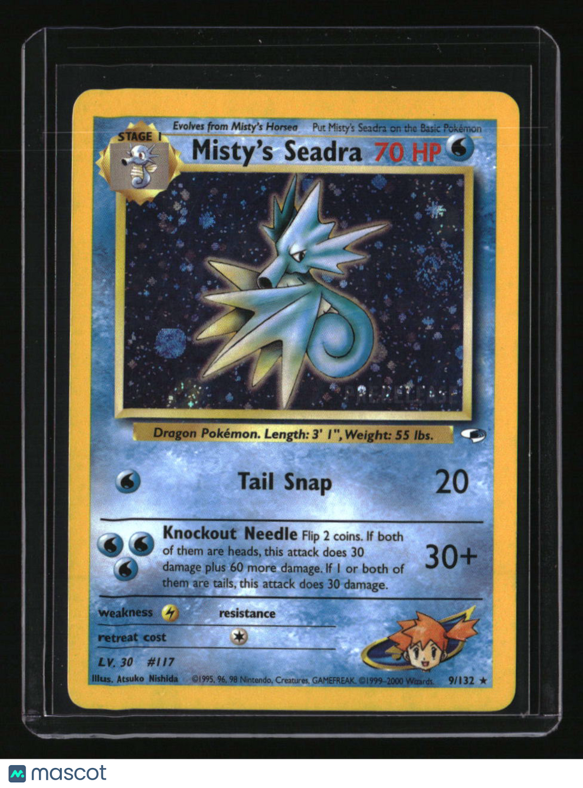 WoTC Promo Misty's Seadra (Prerelease)