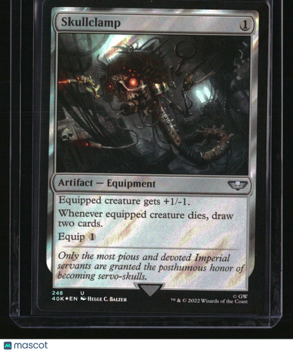 Universes Beyond: Warhammer 40,000 Skullclamp (Surge Foil)