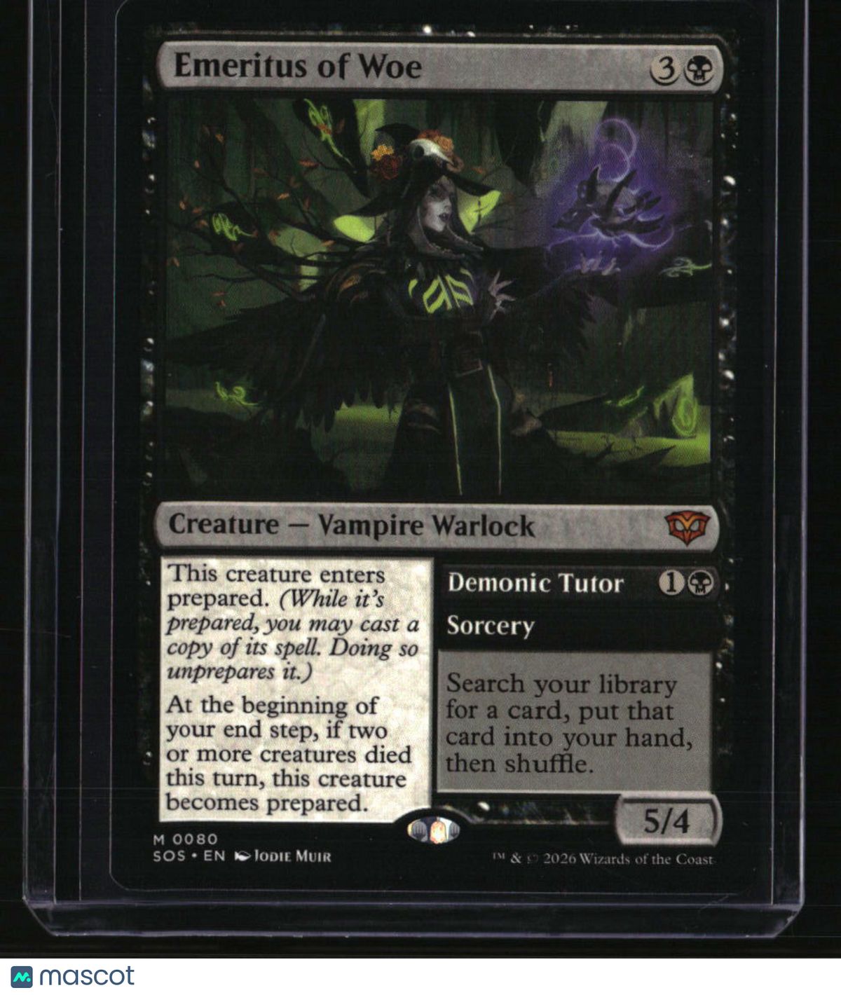 Secrets of Strixhaven Emeritus of Woe