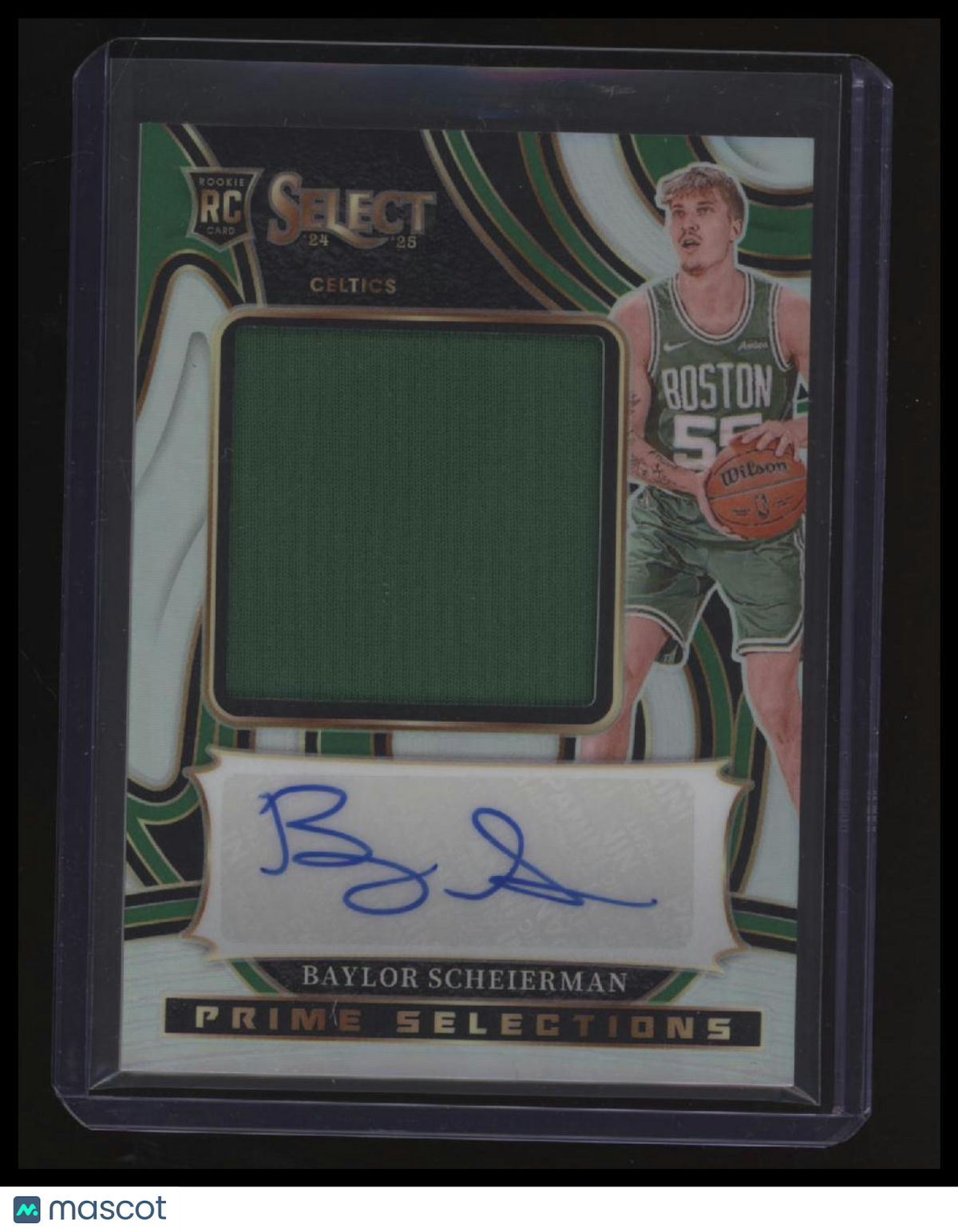 2024-25 Panini Select Baylor Scheierman Prime Selections Signatures #/99