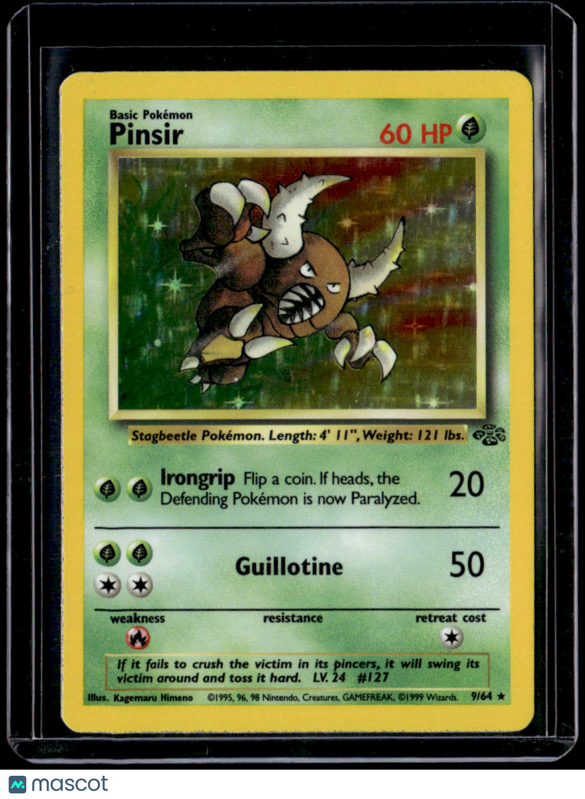 Jungle Pinsir (9) Holo