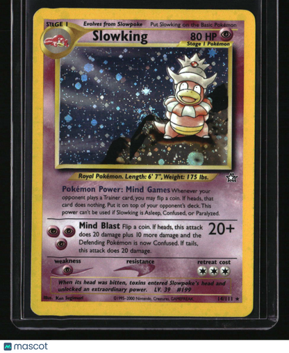 Neo Genesis Slowking