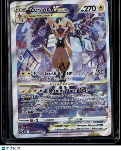 SWSH: Crown Zenith: Galarian Gallery Zeraora VSTAR