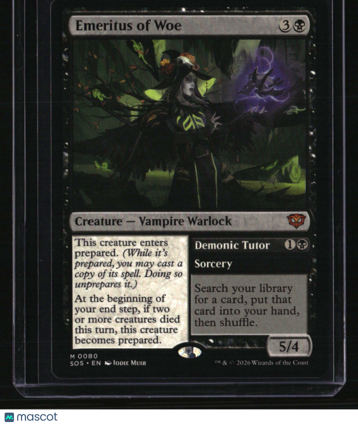 Secrets of Strixhaven Emeritus of Woe