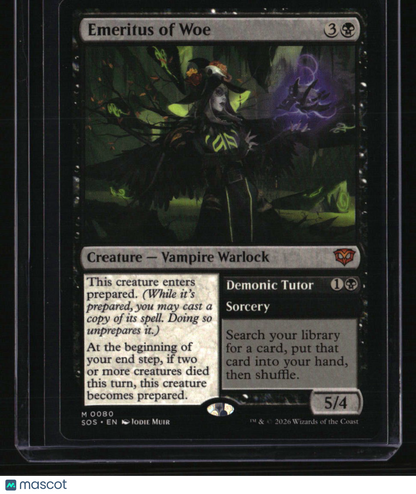Secrets of Strixhaven Emeritus of Woe