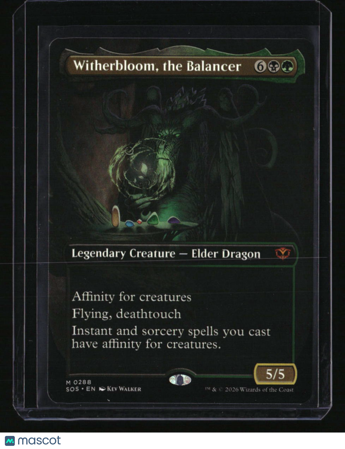 Secrets of Strixhaven Witherbloom, the Balancer (Borderless)