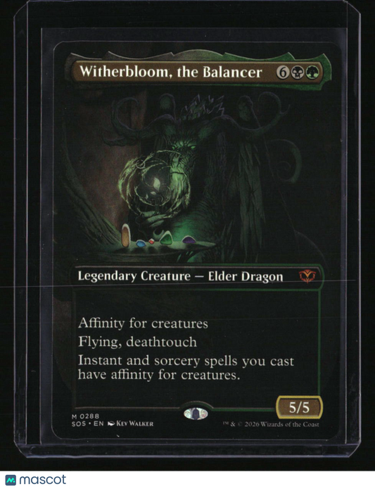 Secrets of Strixhaven Witherbloom, the Balancer (Borderless)