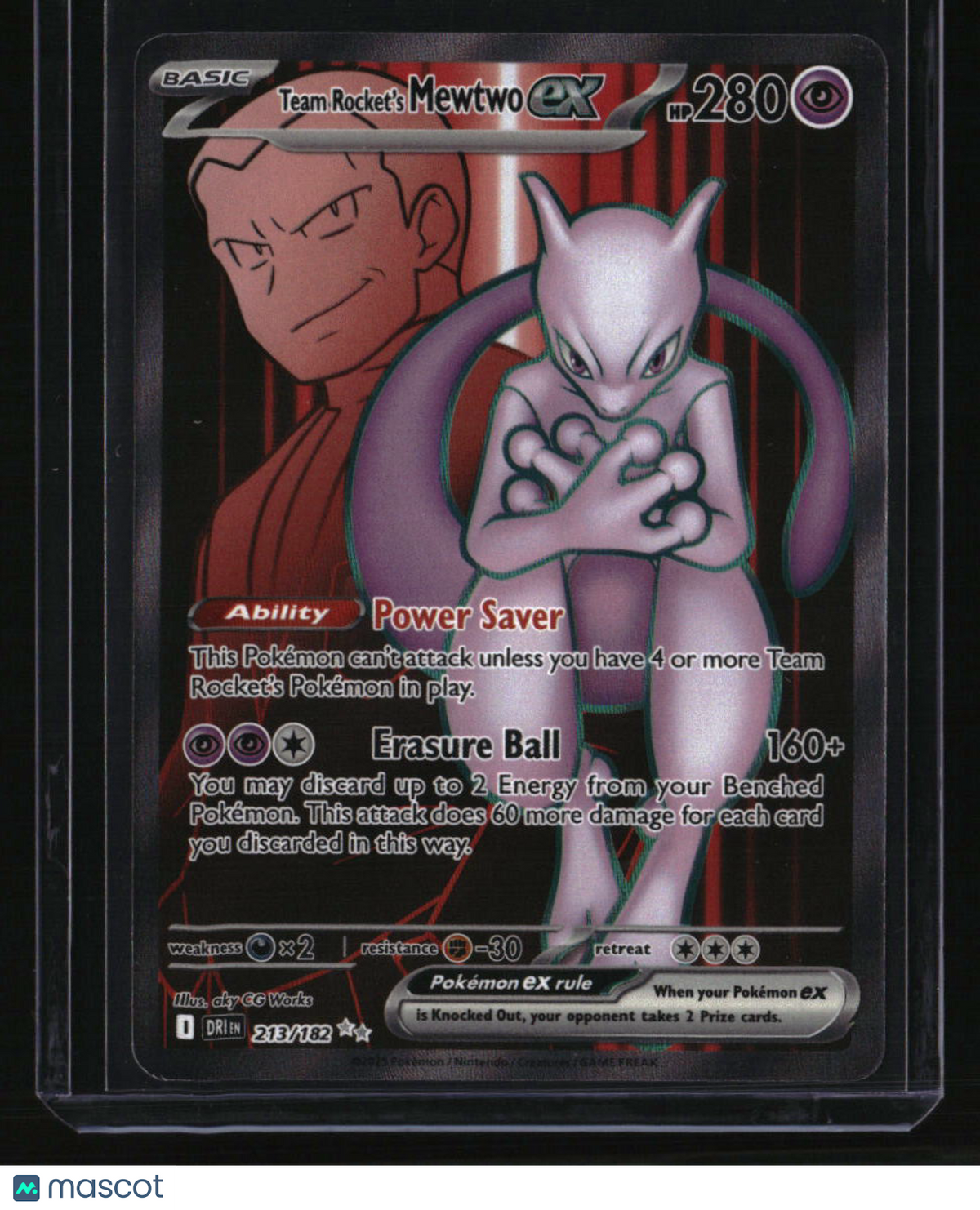 SV10: Destined Rivals Team Rocket's Mewtwo ex