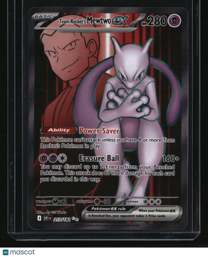 SV10: Destined Rivals Team Rocket's Mewtwo ex