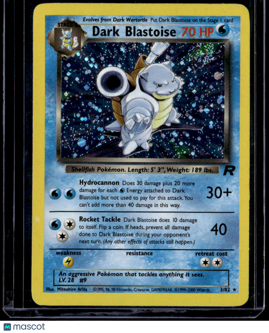 Team Rocket Dark Blastoise (3)