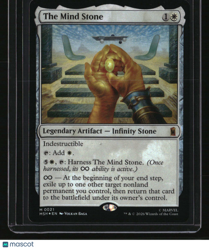 Marvel Super Heroes The Mind Stone Foil