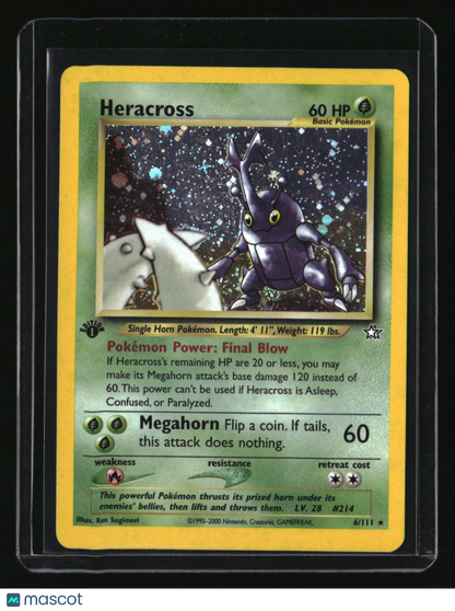 1st Edition Neo Genesis Heracross