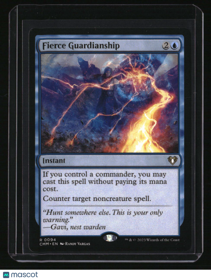 Commander Masters Fierce Guardianship