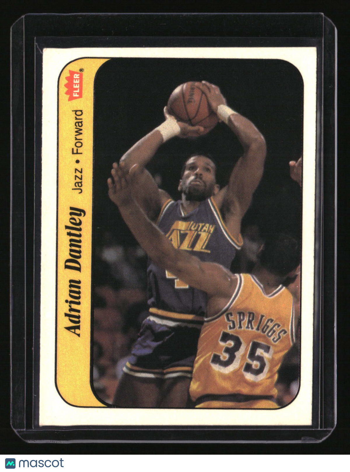 1986-87 Fleer Adrian Dantley Stickers
