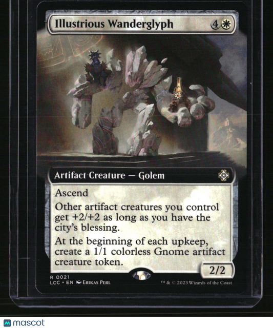 Commander: The Lost Caverns of Ixalan Illustrious Wanderglyph (Extended Art)