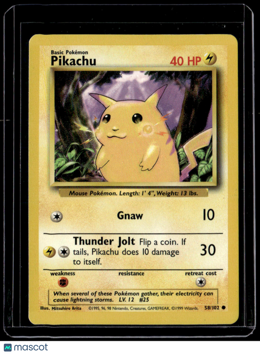 Base Set Pikachu