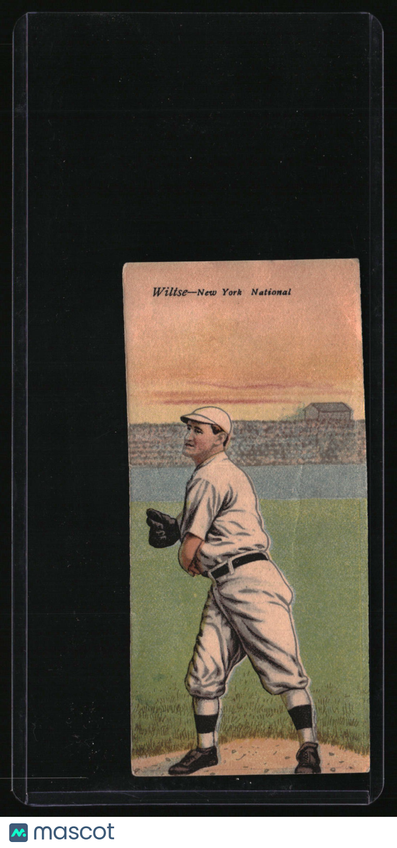1911 Mecca Double Folders T201 Hooks Wiltse / Fred Merkle