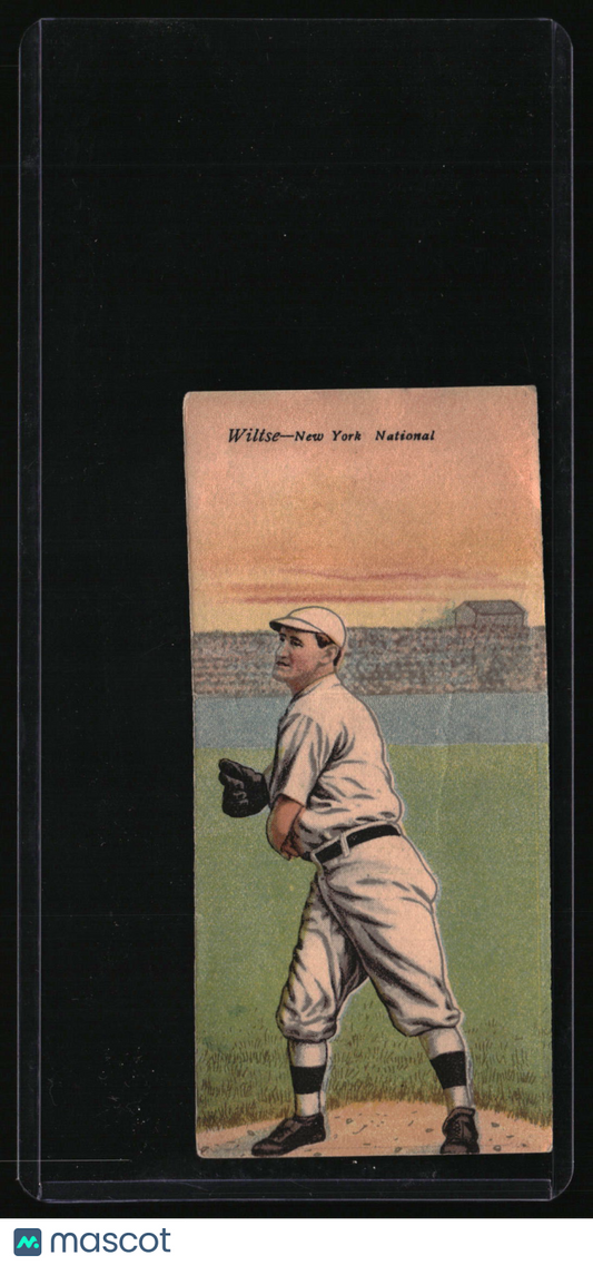 1911 Mecca Double Folders T201 Hooks Wiltse / Fred Merkle