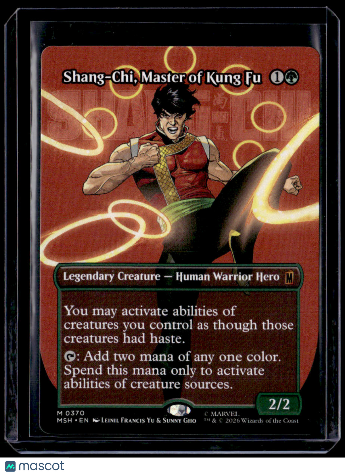 Marvel Super Heroes Shang-Chi, Master of Kung Fu (Borderless) (0370)