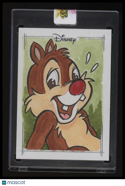 Topps Disney Robert Garcia 1/1 Dale Sketch