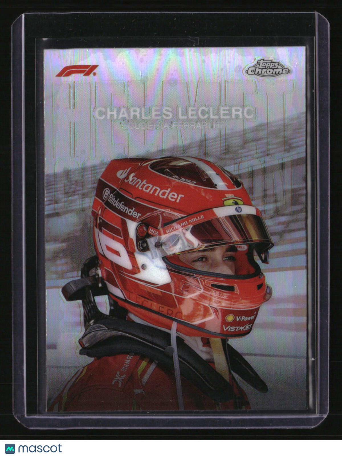 2024 Topps Chrome Formula 1 Charles Leclerc Helmet Collection