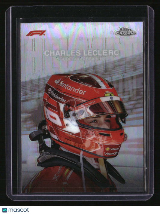 2024 Topps Chrome Formula 1 Charles Leclerc Helmet Collection