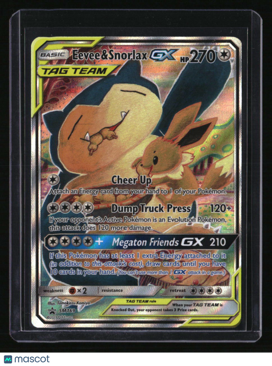 SM Promos Eevee & Snorlax GX