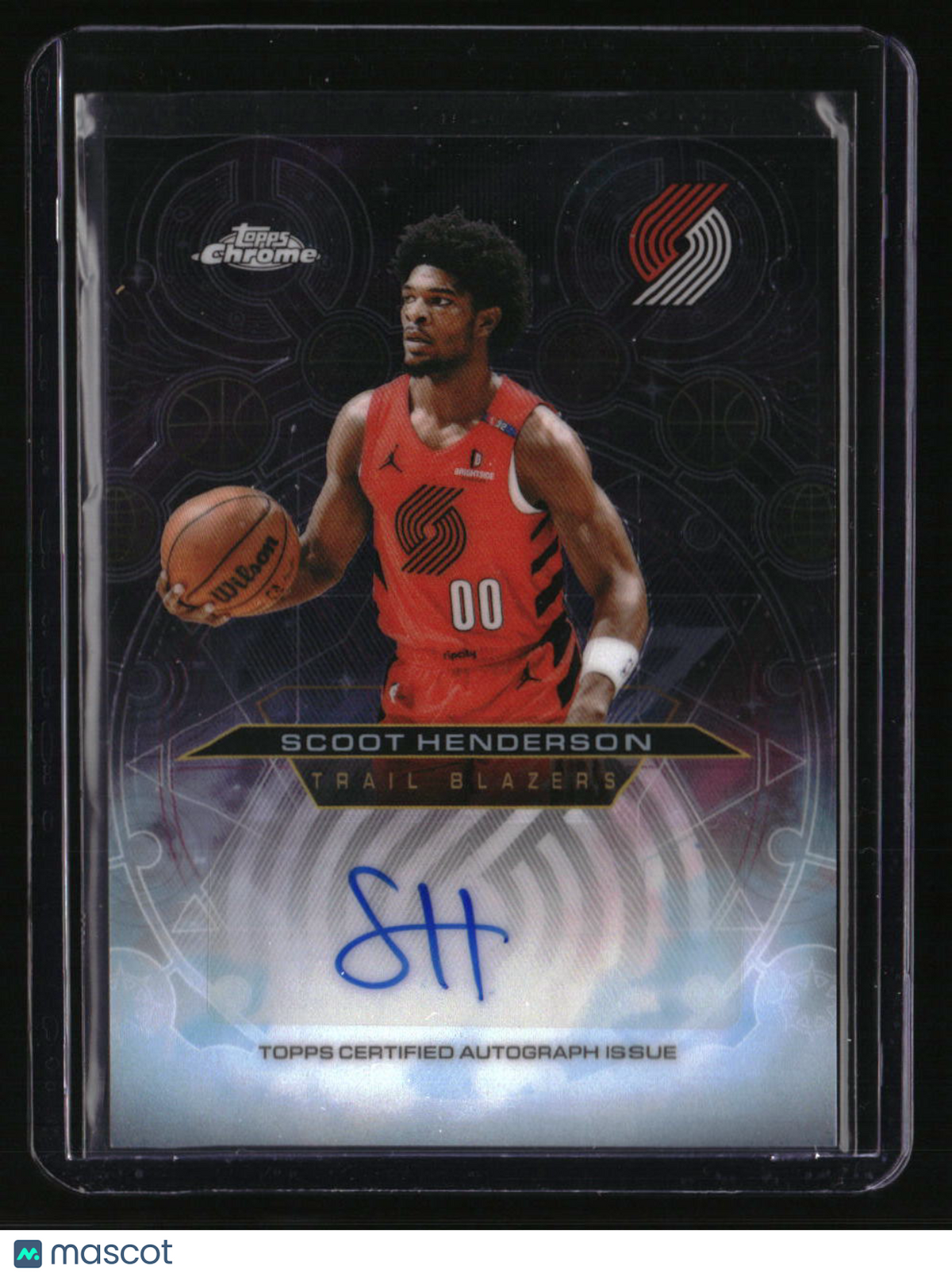 2025-26 Topps Chrome Update Scoot Henderson Chromographs