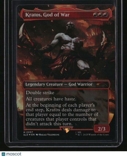 Secret Lair Drop Series Kratos, God of War Foil