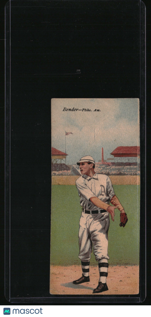 1911 Mecca Double Folders T201 Chief Bender / Rube Oldring