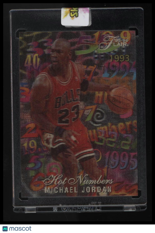 1995-96 Flair Michael Jordan Hot Numbers
