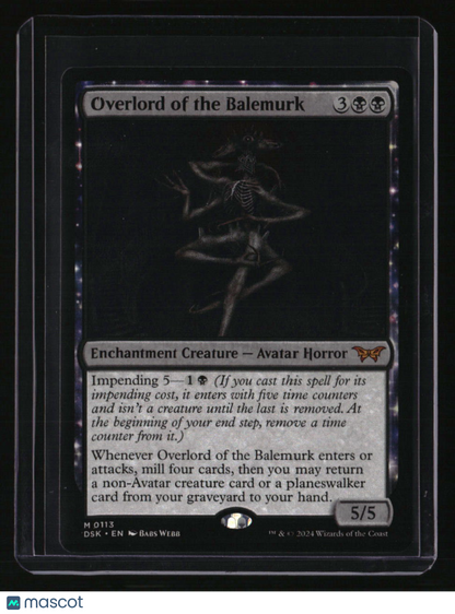 Duskmourn: House of Horror Overlord of the Balemurk