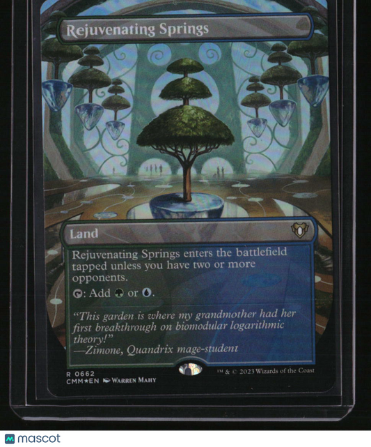 Commander Masters Rejuvenating Springs (Borderless) Foil