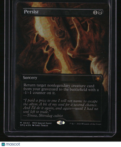 Special Guests Persist (Borderless) Foil