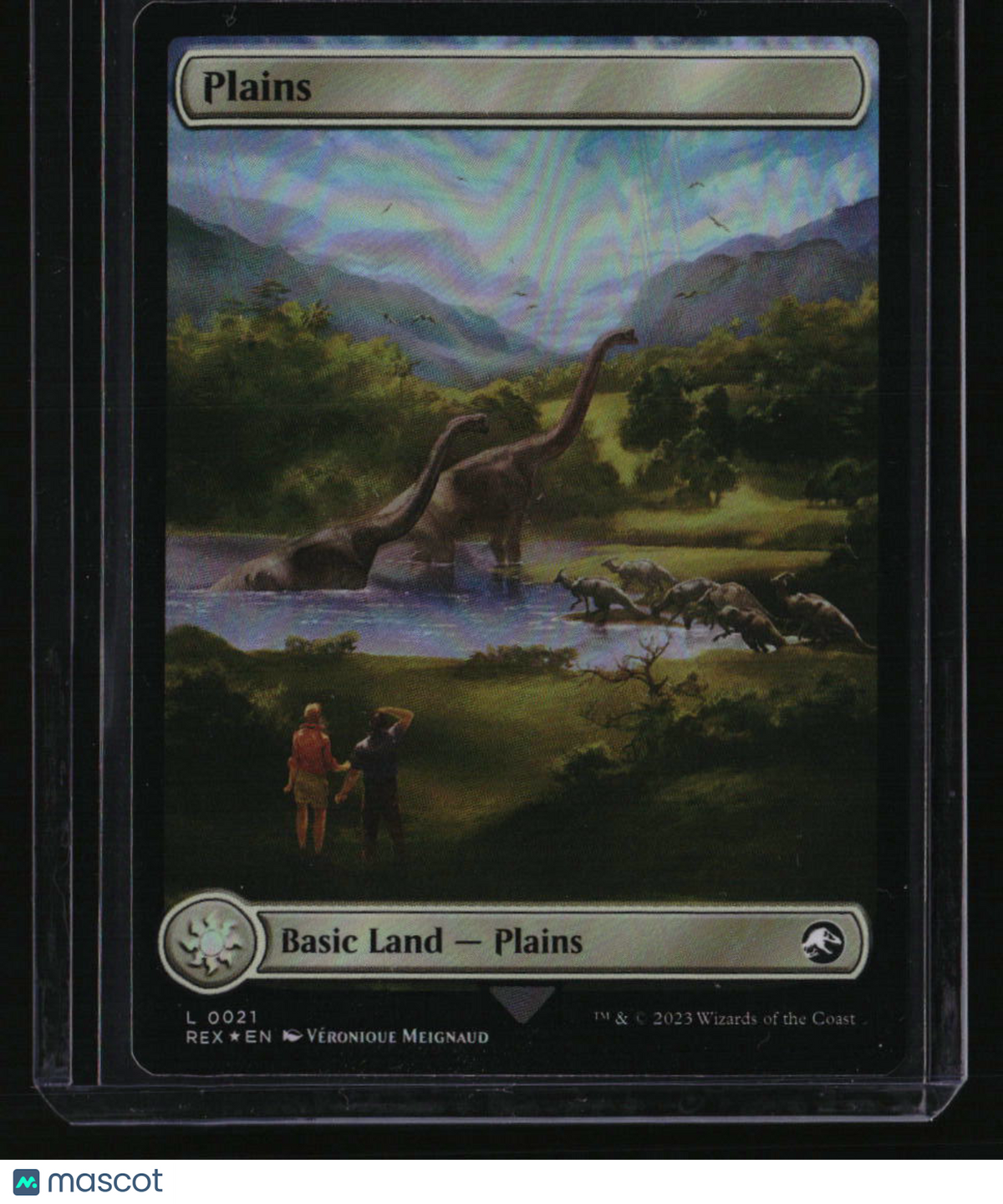 Universes Beyond: Jurassic World Collection Plains Foil