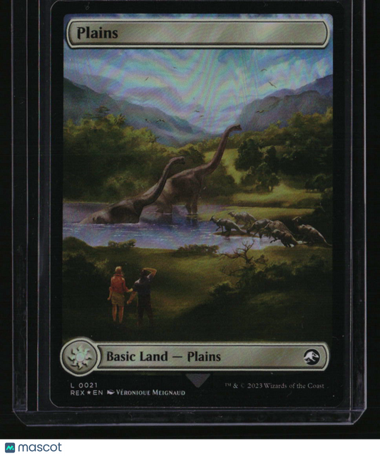 Universes Beyond: Jurassic World Collection Plains Foil