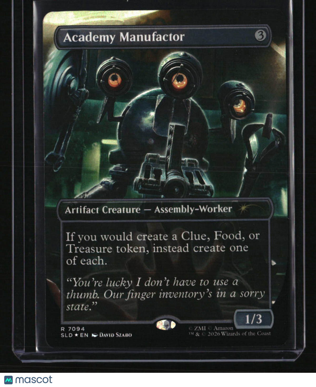 Secret Lair Drop Series Academy Manufactor (7094) Foil