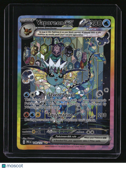 SV: Prismatic Evolutions Vaporeon ex