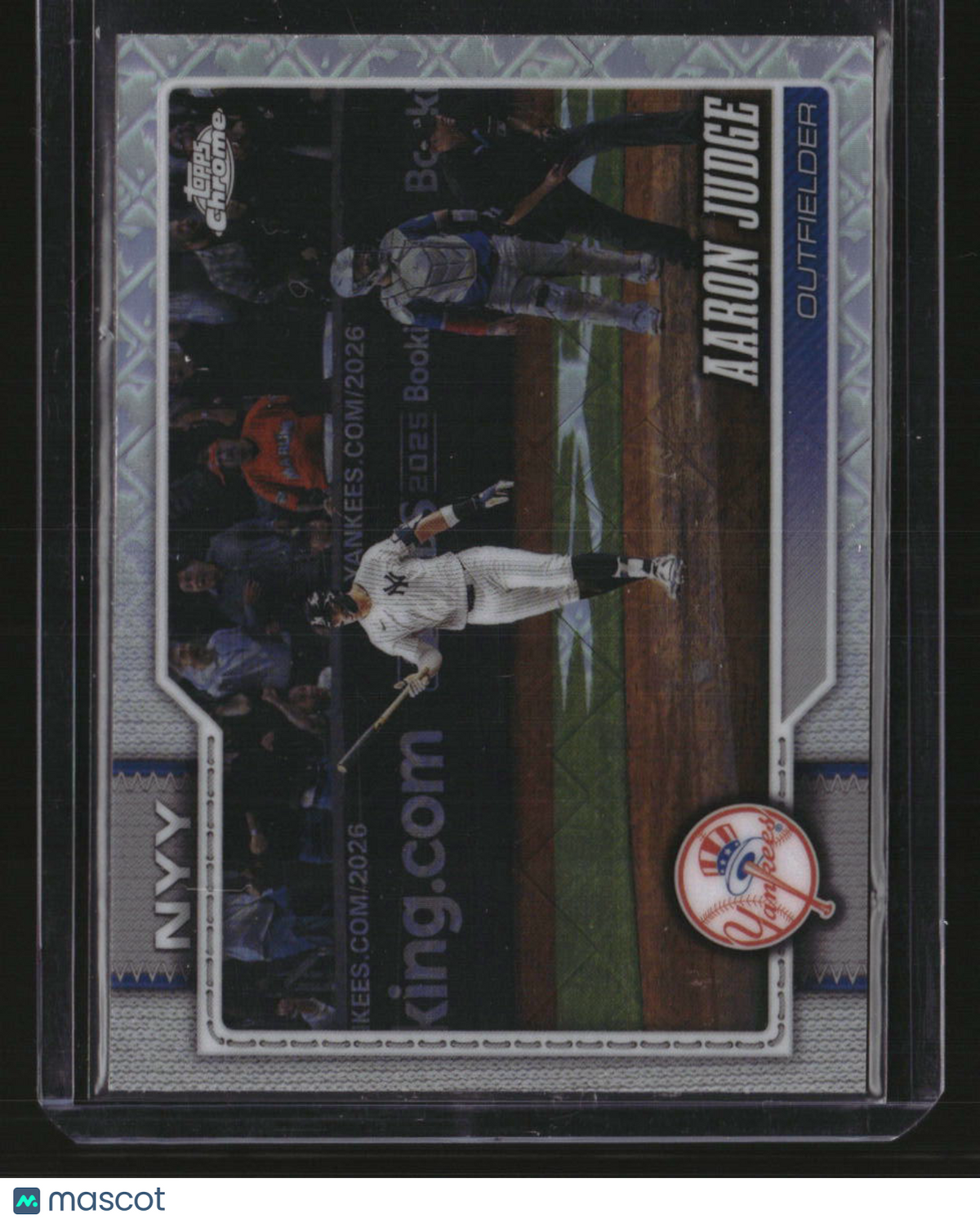 2026 Topps Chrome Logofractor Edition Aaron Judge Image Variation