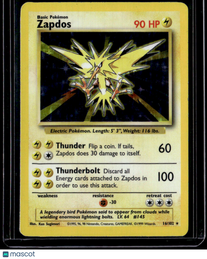 Base Set Zapdos