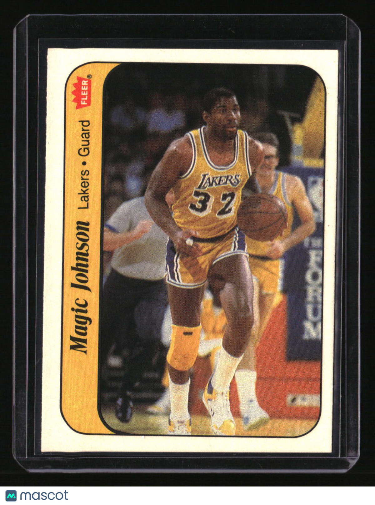 1986-87 Fleer Magic Johnson Stickers