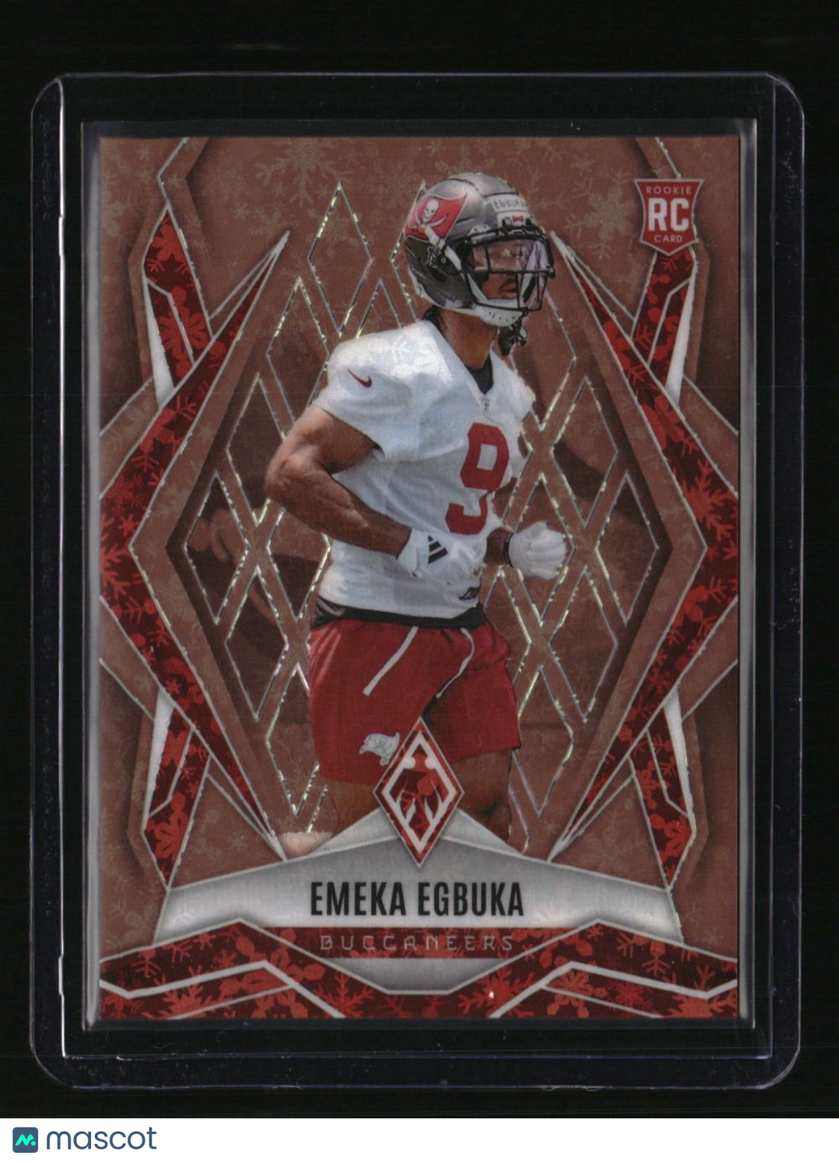 2025 Panini Phoenix Emeka Egbuka Bronze Winter Prizm #/50