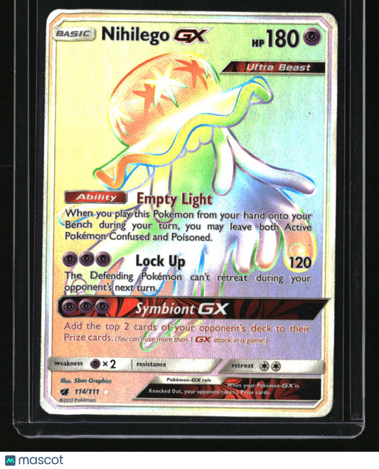 SM - Crimson Invasion Nihilego GX (Secret)