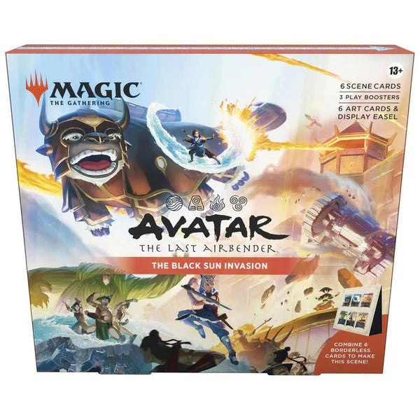 Magic the Gathering: Avatar: The Last Airbender Scene Box (The Black Sun Invasion)Magic the Gathering: Avatar: The Last Airbender Scene Box (The Black Sun Invasion)Magic the Gathering: Avatar: The Last Airbender Scene Box (The Black Sun Invasion) - CardVault Collections