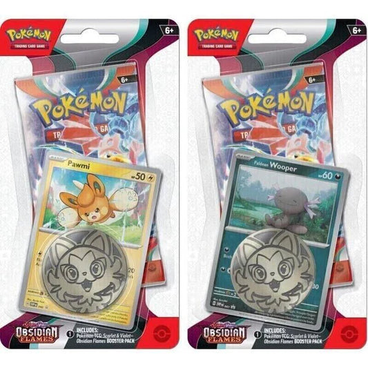 Pokemon: Scarlet and Violet - Obsidian Flames - Checklane Blister Bundle - CardVault Collections